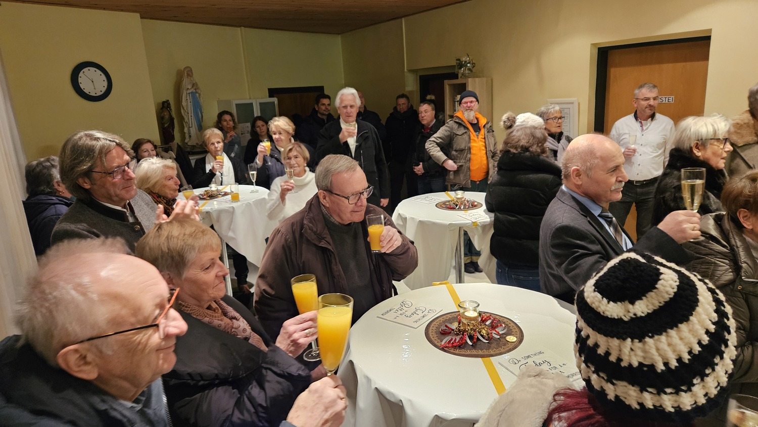 Neujahrsgottesdienst - Neujahrsempfang 2025 / Nadja Hutter Neujahrsempfang - Gäste