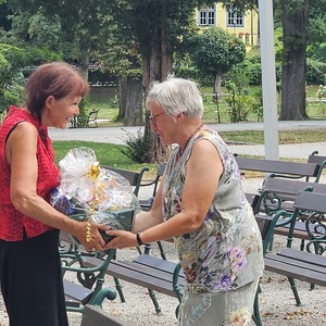 Pfarrfest - Tombola: Übergabe Preise