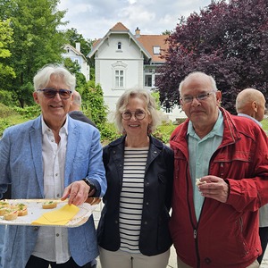 v.l. Hermann, Gisi und Harald